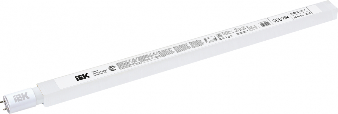 Лампа LED T8 линейная 10Вт 230В 4000К G13 IEK