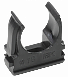 ELASTA Держатель с защелкой CF16 черный (10шт/компл) IEK