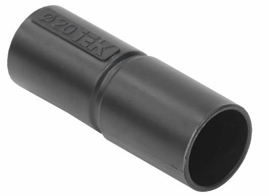 ELASTA Муфта труба-труба GI20G черная IEK