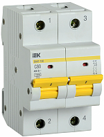 Авт. выкл. ВА47-150 2Р 80А 15кА х-ка C IEK