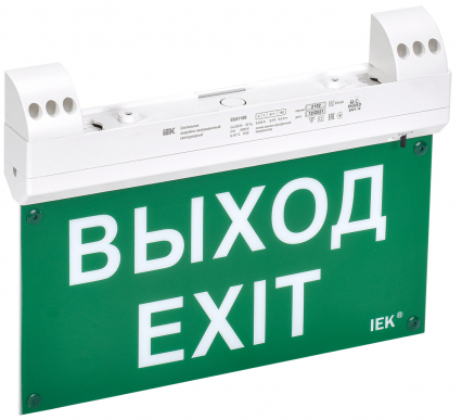 PRO Светильник эвак. ССА1100 3ч 2Вт двуст. с УДТУ IEK
