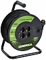 Катушка УК40 с т/з 4 места 2P+PE/40м 3х1,0мм2 GENERICA