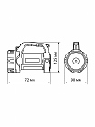Фонарь светодиод. "Прожектор 6", 5 Вт LED+10 SMD+9 SMD, 400 лм, 3,7 В 2x18650 2,4 А*ч, USB, TDM