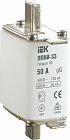 Плавкая вставка предохранителя ППНИ-33, габарит 0, 50А IEK