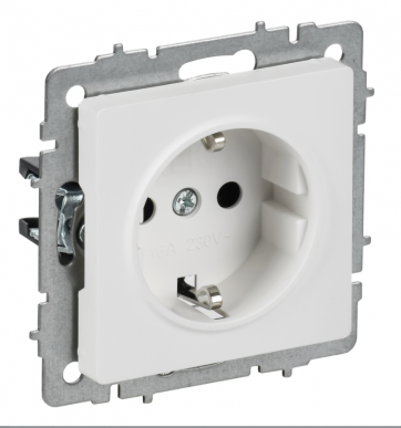 BRITE Роз. с з/к без з/ш 16А РС11-1-0-БрАБ а/б IEK