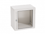 Шкаф настенный 19'' IT-STI, 9U 500х600х400 дверь cтекло, RAL7035
