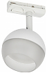 LIGHTING Светильник 4118 декоративный трековый поворотный под лампу GX53 белый IEK