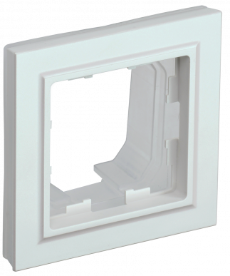 BRITE Рамка 1-мест. IP44 РУ-1-БрЖ-44 жемч. IEK