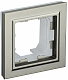 BRITE Рамка 1-мест. IP44 РУ-1-БрШ-44 шамп. IEK