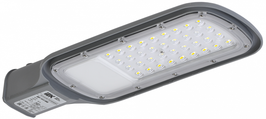 Светильник LED ДКУ 1012-50Ш 5000К IP65 серый IEK