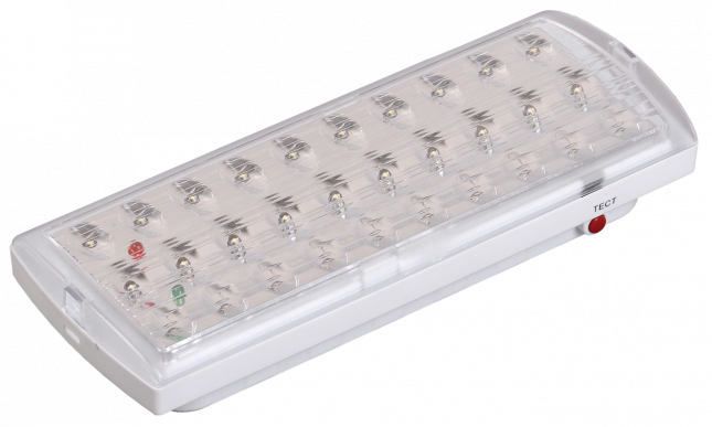 Светильник аварийный ДПА 2101, аккумулятор, 4ч, 30LED, IP20, IEK