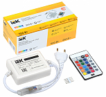 Контроллер с ПДУ ИК RGB 3 канала 220В 1А 500Вт IEK