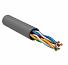 ITK Витая пара F/UTP кат.5E 4х2х0,52 solid PVC серый РФ/Т (1/305)
