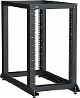 ITK LINEA F Стойка 2-рамная 47U 600х600-1000мм черная