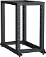 ITK LINEA F Стойка 2-рамная 52U 600х600-1000мм черная
