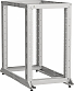 ITK LINEA F Стойка 2-рамная 24U 600х600-1000мм серая