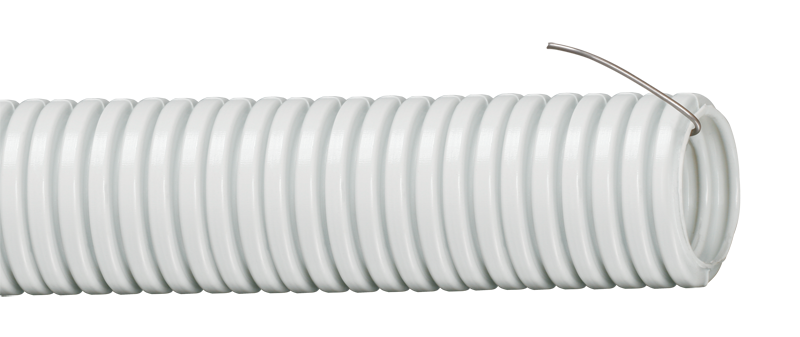 ELASTA Труба гофр. ПВХ d=16мм с зондом (50м) IEK